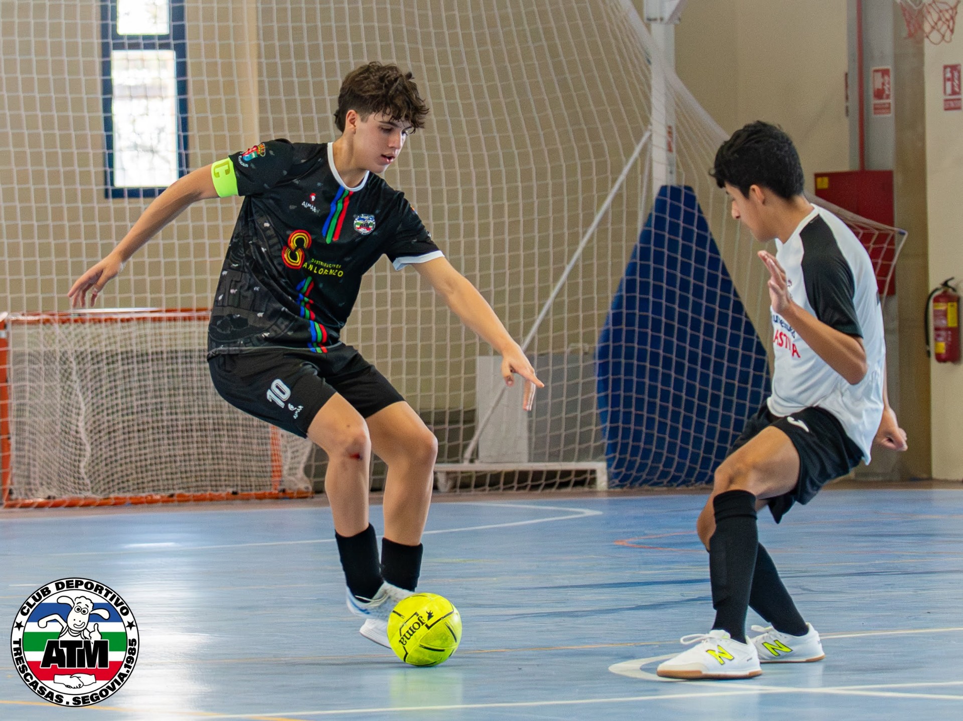 Enzo Herrero, máximo goleador de la Superliga Segoviana cadete